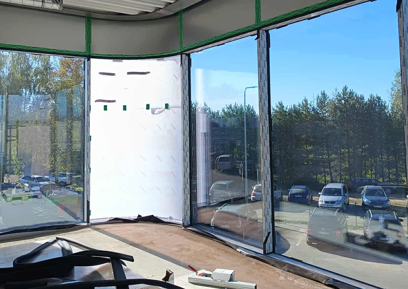 fire retardant constructions and windows