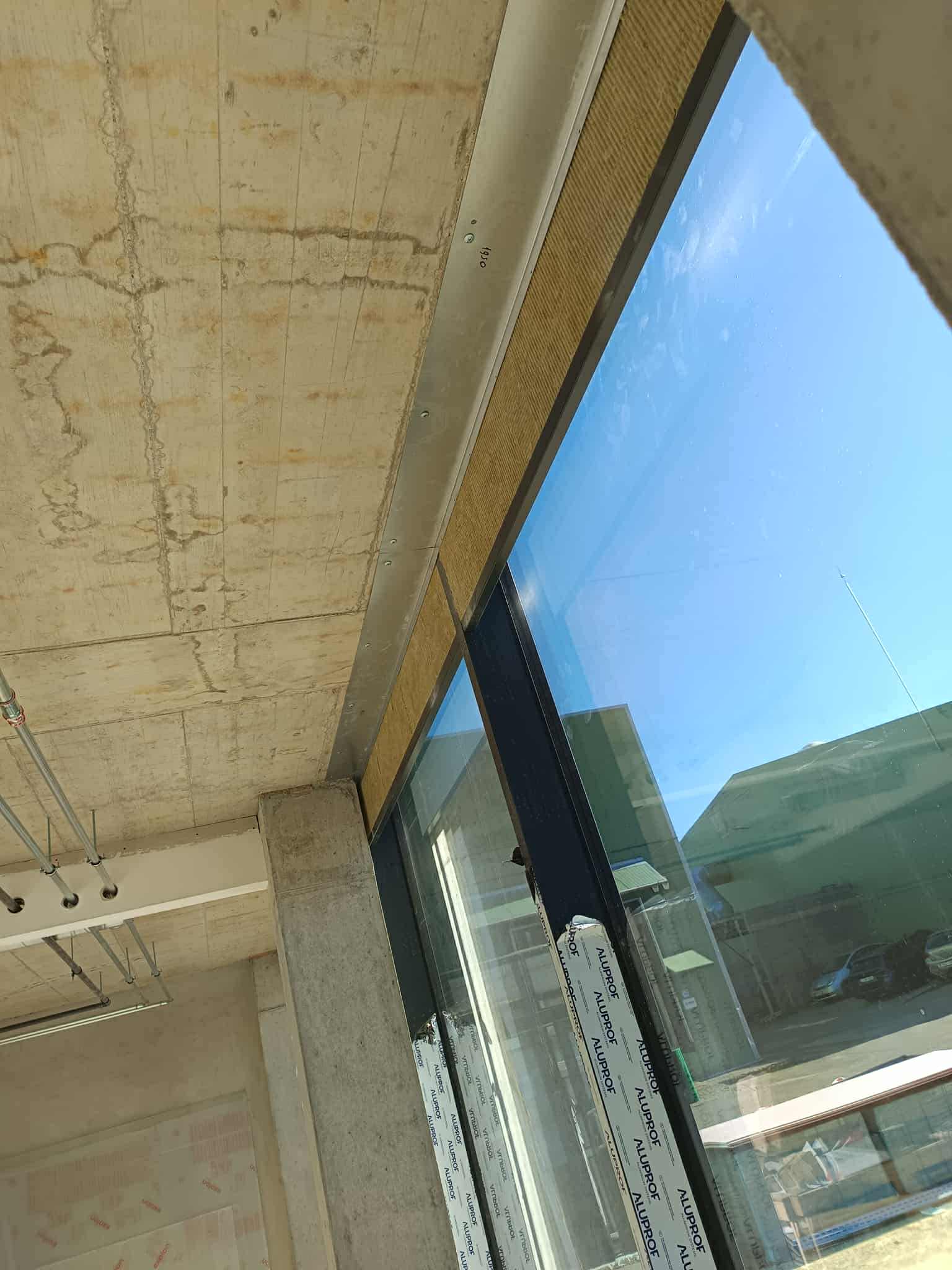 wide fire proof window glass fireresist