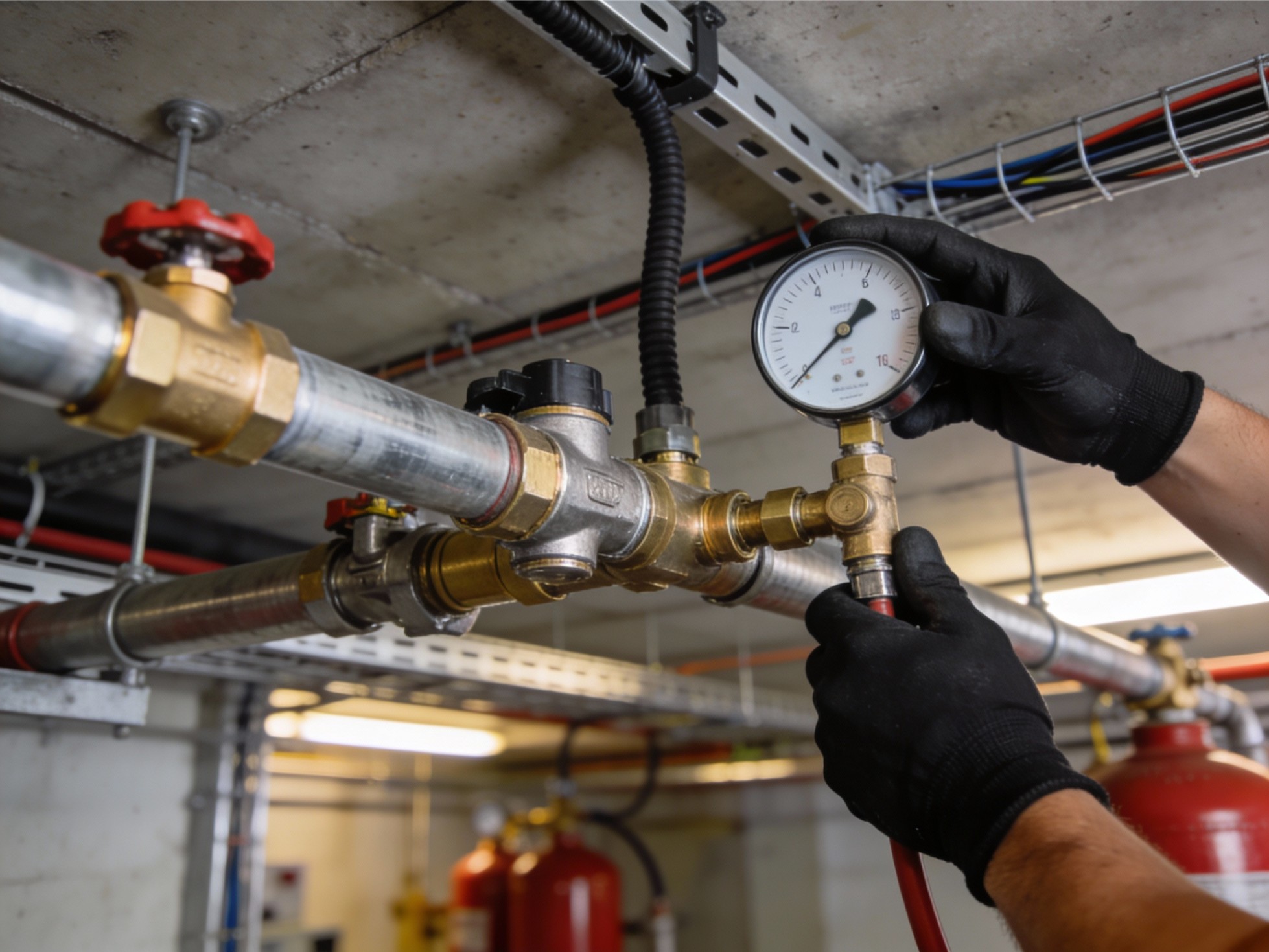 Gas Pressure Test Guide: Pipework Integrity for Suppression