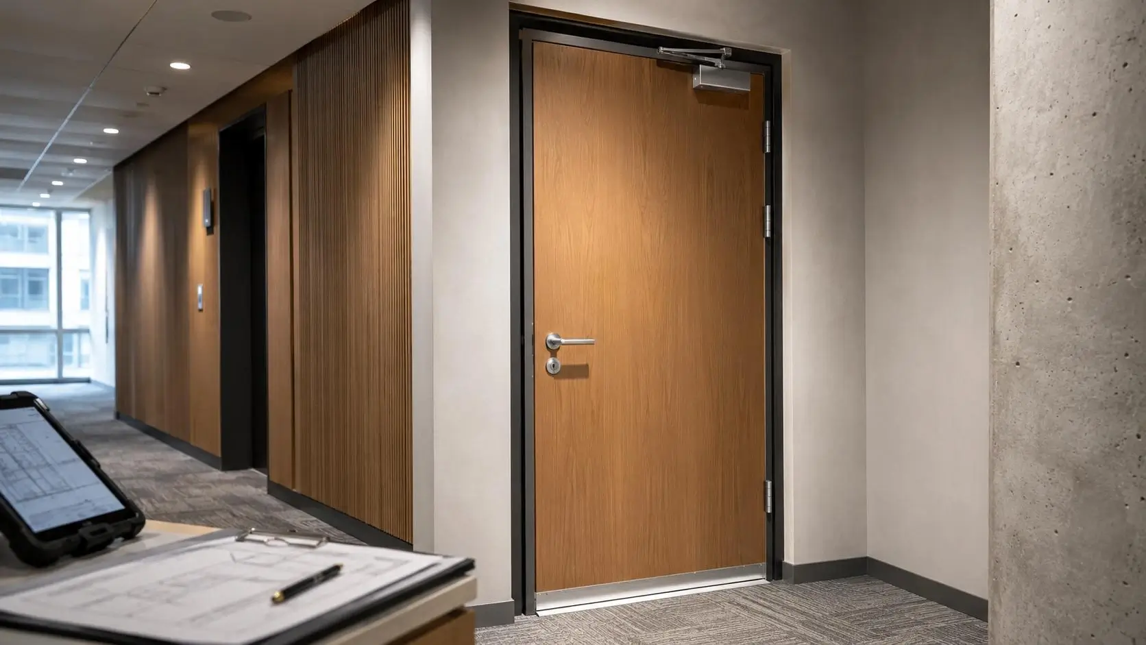 A practical FD90 fire doors guide for UK projects