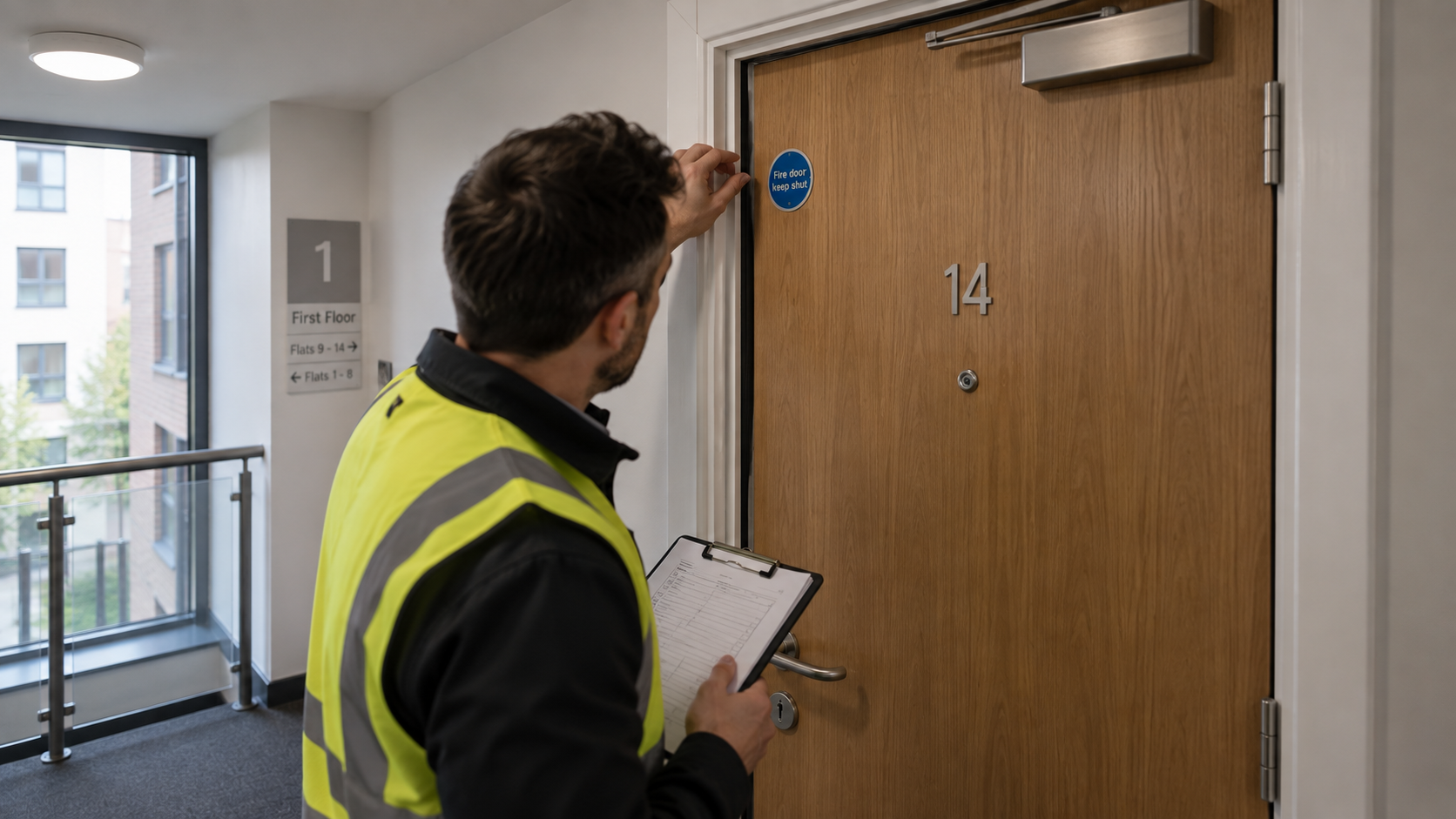 Flat Entrance Fire Doors – Rules and Ratings